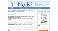 Desktop Screenshot of no-ibs.com