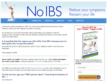Tablet Screenshot of no-ibs.com